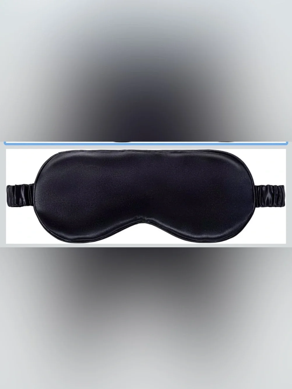 NWT Slip Pure Silk Sleep Mask Black NIB Luxury Beauty Sleep Eye Mask OS unisex
